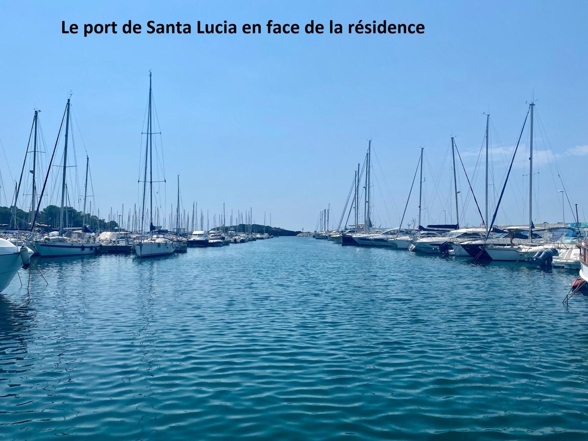 Appartement Face Mer Et Port Santa Lucia Climatise Et Wifi Saint-Raphaël エクステリア 写真